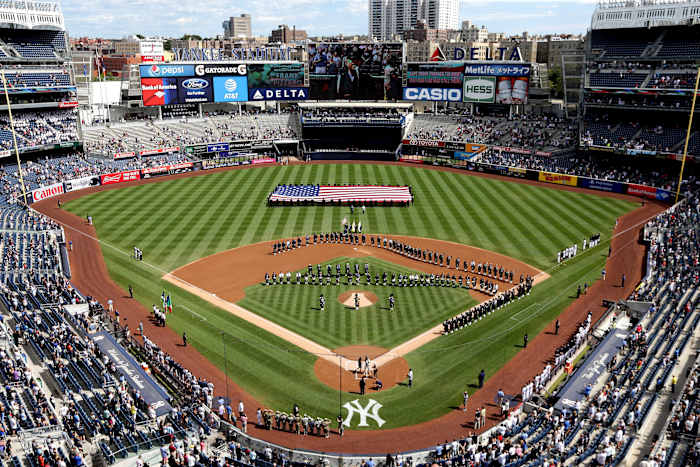 General view of Yankee Stadium